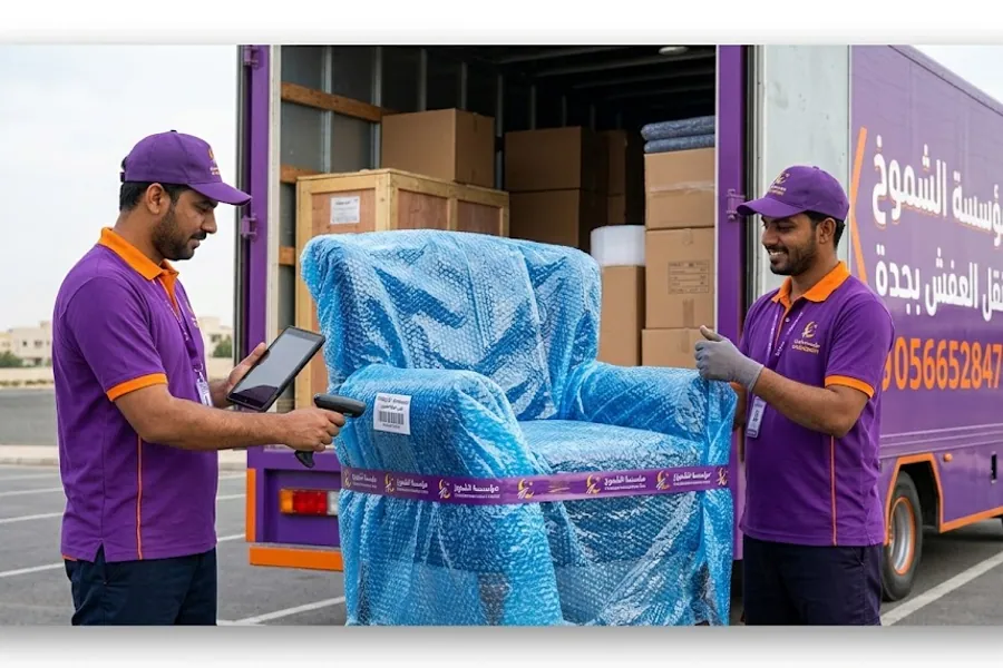 خدمة تغليف الأثاث الاحترافية بجدة